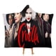 thumbnail image 1 of Manta Capa con Capucha Desmarcar Bruja Cruella 100x130 cm, 1 of 6
