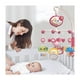 thumbnail image 2 of Juguete Movil Sonajero Infantil Con Luz Y Sonido Animales Rosado, 2 of 3