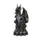 thumbnail image 3 of Estatua De Dragón Decoración Del Hogar Escultura Coleccionable Gótica Para El Escritorio Del Festival Del Club Negro, 3 of 3