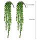 thumbnail image 2 of Plantas Colgantes Artificiales CEWOR Cadena de Perlas x4 - 60 cm, 2 of 6