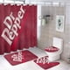 thumbnail image 1 of Juego de Cortina de Baño y Alfombras Desmarcar Dr Pepper 4 Piezas, 1 of 6