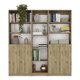 thumbnail image 1 of Combo Home 2 Estantes 2 Puertas + Estante 45 Cm Macadamia, 1 of 7