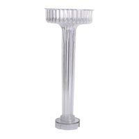 Bothyi - Molde De Vela De Rayas Geométricas, Arte De Fundición, Manualidades Decorativas Para El Hogar Para Fiestas, 10X2X25,1 Cm