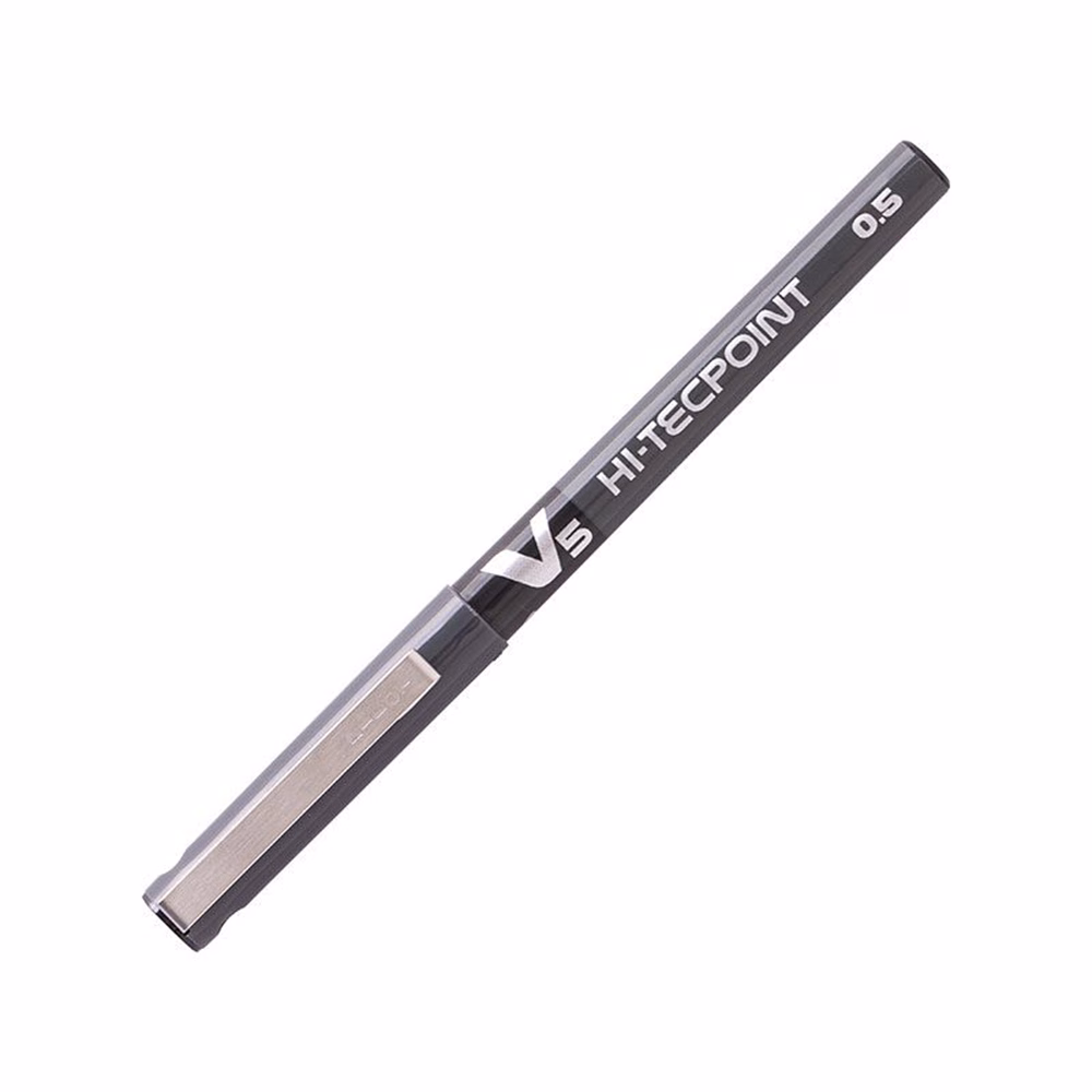 thumbnail image 1 of Pack 5 Lapices Pilot Gel Hi-Tecpoint V5 Negro, 1 of 2