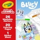 thumbnail image 3 of Kit de arte Crayola Bluey para niños con libro para colorear y pegatinas, 3 of 7