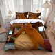 thumbnail image 1 of 3pcs Cartoon Cute G-GrizzyS Les Fun L-Lemmings Hot Printed Pattern Bedding Set, 1 of 5