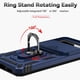 thumbnail image 3 of Estuche GANGXUN para Google Pixel 8, soporte giratorio 360°, estilo mecánico y magnético, 3 of 5