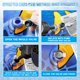 thumbnail image 4 of Trineo inflable Snow Tube Aoskie Dinosaur para niños y adultos, 4 of 7