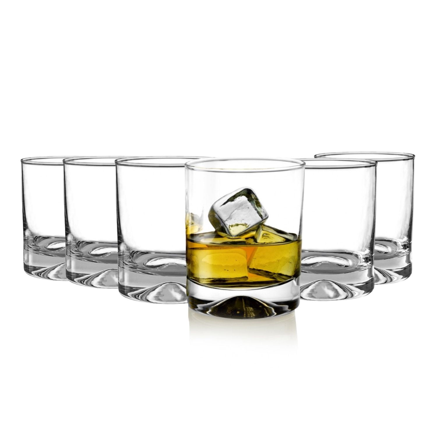 Set 6 Vasos Bajos Manhatan 340ml Cristar Agua Tragos