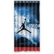 thumbnail image 1 of Cortina de ducha con estampado del famoso jugador de baloncesto Michael Jordan, con ganchos, tamaño 36 x 72 pulgadas, 1 of 3