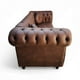 thumbnail image 3 of Sofá Chesterfield capitoné Premium Café envejecido, 3 of 7