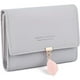thumbnail image 1 of Cartera Para Mujer Tarjeteros Para Mujer Monedero Pequeño Con Bloqueo Rfid Cartera Dama Con Hoja Adorno Colgante Chica Niña Para Regalo, 1 of 5