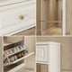 thumbnail image 4 of Zapatero Organizdaor Moderno Con Espejo 24 Pares 120x80x24cm Blanco, 4 of 8