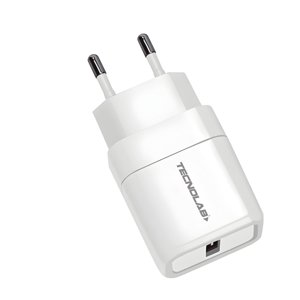 Tecnolab - Cargador Usb 12W Con Cable Micro Usb Certificado - Ps