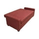 thumbnail image 2 of Sofa Cama Milano Tres Posiciones Lino Rojo, 2 of 3