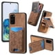 thumbnail image 1 of Funda Billetera con Soporte para Samsung Galaxy S20 Protector Delgado Marrón, 1 of 6