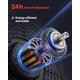 thumbnail image 3 of Extractor de aire VEVOR 46 cm con compuerta, 2200 CFM, motor AC 220 V, 3 of 9