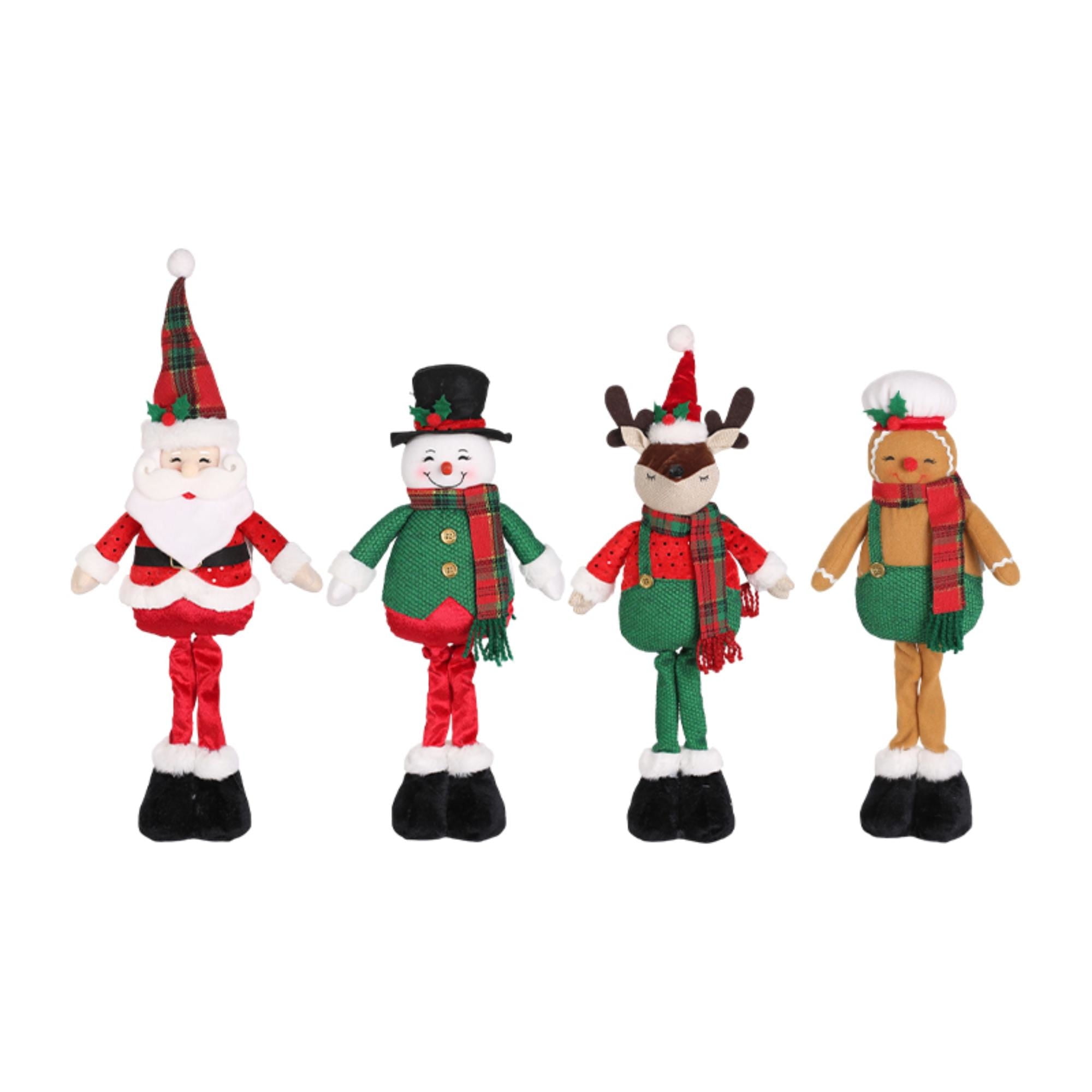 Figura Decorativa Navideña De Pie, Producto Surtido, 1 Un Holiday Time