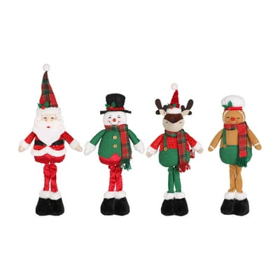 Figura Decorativa Navideña De Pie, Producto Surtido, 1 Un  Holiday Time