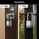 thumbnail image 3 of Padlock Master Lock 3QLF Outdoor con llave, paquete de 4 unidades con llave, con llave, 3 of 7