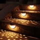 thumbnail image 2 of 2pcs 6 LEDs Solar Light Courtyard Decoration Outdoor Lighting Garden Street Stair Fence Wall Lights Energy-saving Waterproof Solar Lamp, 2 of 5