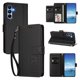 thumbnail image 2 of Funda Cartera Trébol para Samsung Galaxy A15 con Ranuras Tarjetas y Carga Inalámbrica Negro, 2 of 6
