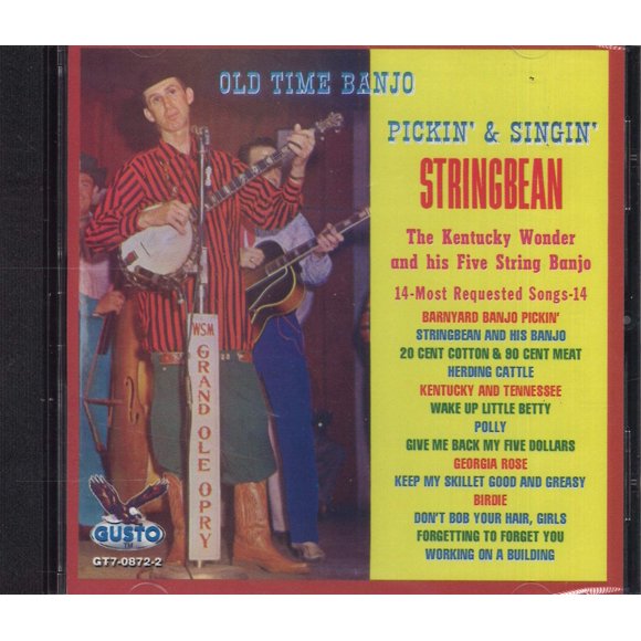 CD de música Zach Top Old Time Banjo Pickin' & S