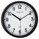 thumbnail image 2 of Reloj Pared 22 cm Negro Circular Plastico, 2 of 5