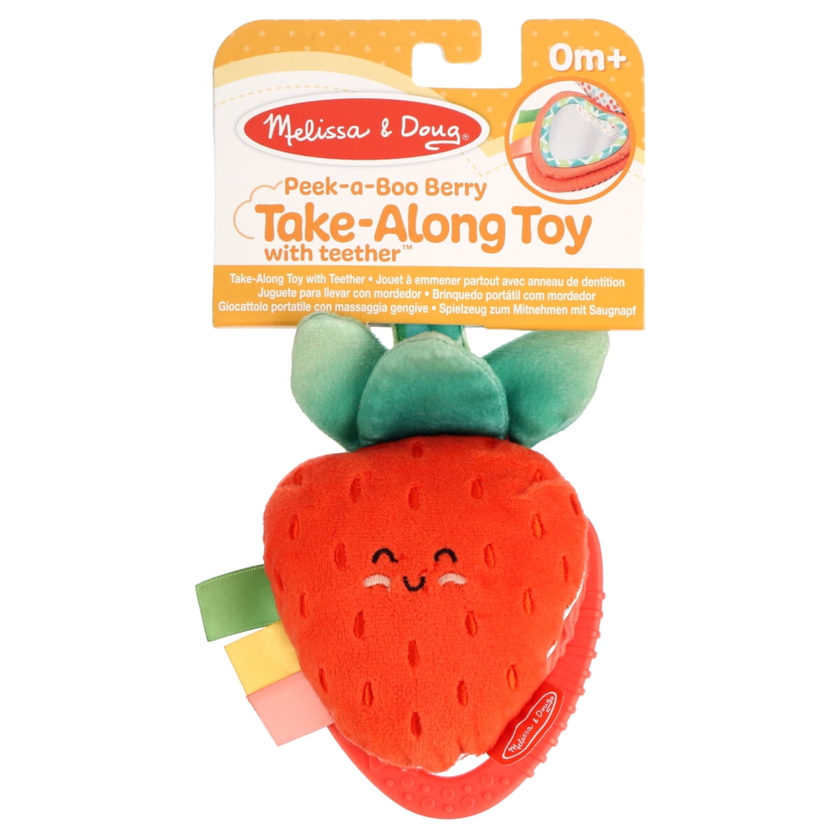 Juguete Peluche Melissa Doug Peekaboo Berry Con Mordedor
