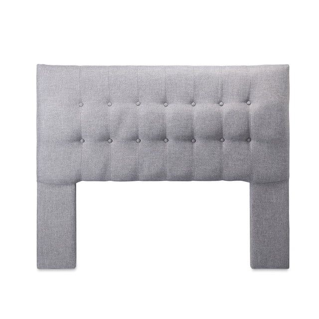 Dgb - Respaldo Cama King Lino Gris Sevilla Cp