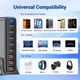 thumbnail image 4 of Cargador USB‑C SquareWiz 635 W 8 puertos GaN de carga rápida, 4 of 8