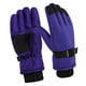 thumbnail image 4 of Guantes De Invierno Para Niños, Gruesos, Mantienen Las Manos Calientes, Guantes De Esquí Para Niños, Deportes Acuáticos, Color Morado, 4 of 5