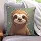 thumbnail image 1 of Funda de Almohada de Terciopelo Desmarcar Perezoso 66x66 cm, 1 of 6