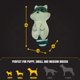 thumbnail image 5 of Juguete para perro Bite Force Mapache con silbato y refuerzo de Kevlar, 5 of 6