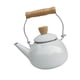 thumbnail image 2 of Tetera De Esmalte De 1,5 L, Tetera De Porcelana Retro Para Decoración De Cocina, Restaurante, Hogar, Color Blanco, 2 of 5