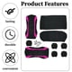 thumbnail image 3 of Funda de cojín para asiento de coche, funda de asiento de coche universal para las cuatro estaciones, funda de asiento de coche con todo incluido, cojín de tela para asiento, 3 of 5