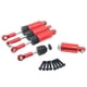 thumbnail image 4 of Amortiguador De Choque De Metal RC Con Resortes Para HS 1/18 RC Car Rojo, 4 of 5