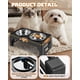 thumbnail image 3 of Comedero Elevado Ajustable Jovrun para Perros con Platos de 6.6-13.5 cm, 3 of 8