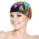 thumbnail image 5 of Vamos, perro, vamos Gorro de Natación de Licra, Gorro de Baño de Tela Cómoda, Gorro Elástico Antideslizante para Hombres, Mujeres y Niños, 5 of 6