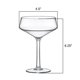 thumbnail image 5 of Vasos coupe Amazing Abby 355 ml paquete de 6 sin BPA, 5 of 6