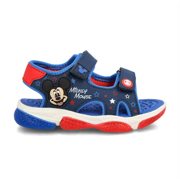 Sandalia Niño Mickey Azul Rojo