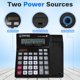 thumbnail image 3 of Calculadora EMPIRE ET-1200V de 12 dígitos con energía solar y batería, 3 of 6