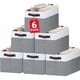 thumbnail image 1 of Cajas Organizador Criusia 6 Pack 14x10x9.5 Tela Rígida, 1 of 3