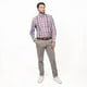 thumbnail image 4 of Camisa Trevira Escocesa Regular Fit, 4 of 4