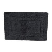 Piso Negro 60X40 Cm Tufted  Haus