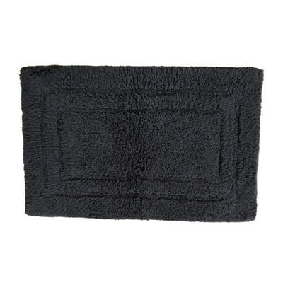 Piso Negro 60X40 Cm Tufted  Haus