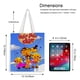 thumbnail image 5 of Rolie Polie Olie Bolso de tela con estampado de lienzo para mujer, bolsa de compras reutilizable y estética, con cremallera interior, regalo para mujer,40*40cm., 5 of 6