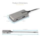 thumbnail image 5 of Adaptador multipuerto USB C StarTech.com HDMI 4K 60 Hz 100 W PD, 5 of 7