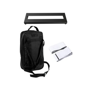 Magideal - Tablero De Pedal Con Efecto De Guitarra, Bolsa De Transporte Wity, Aleación De Aluminio Ligera Profesional, Duradero, Desmontable Para Suministros De , A A