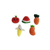 Defensor - Packs De 5 Peluches Para Tu Mascotas De Frutas Y Verduras.